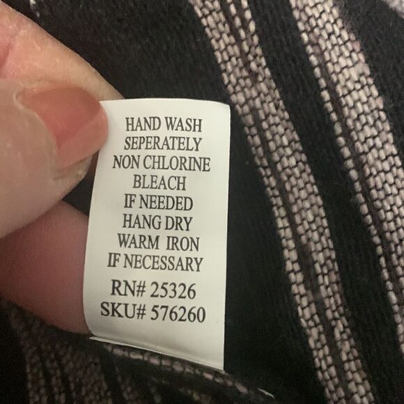 World Market NWT Kimono Cover Up With Front Pockets Size L/XL Made In India - Picture 14 of 17